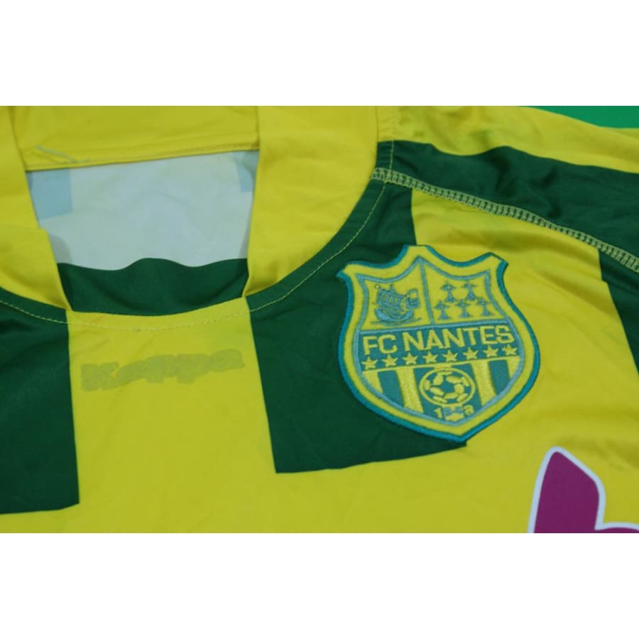 Maillot de football rétro domicile FC Nantes 2009-2010 - Kappa - FC Nantes