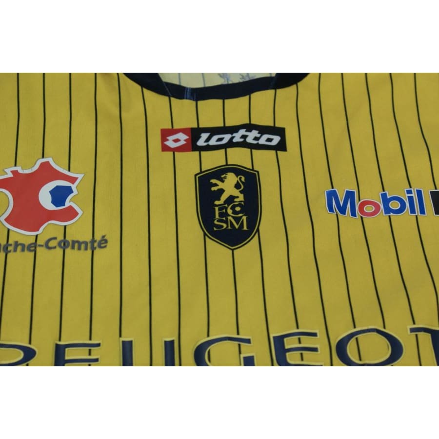 Maillot de football rétro domicile FC Sochaux-Montbéliard 2009-2010 - Lotto - FC Sochaux-Montbéliard