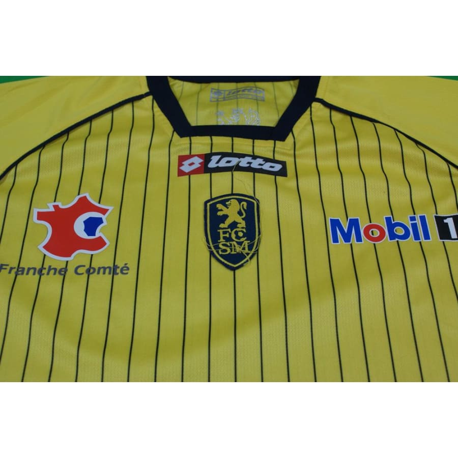 Maillot de football rétro domicile FC Sochaux-Montbéliard 2009-2010 - Lotto - FC Sochaux-Montbéliard