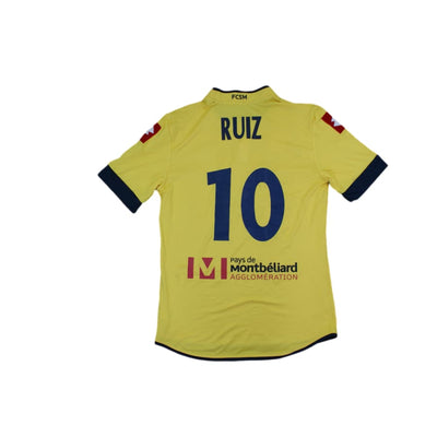 Maillot de football rétro domicile FC Sochaux-Montbéliard N°10 RUIZ 2013-2014 - Lotto - FC Sochaux-Montbéliard