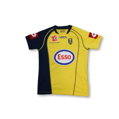 Maillot de football rétro domicile FC Sochaux-Montbéliard N°10 THOMAS 2005-2006 - Lotto - FC Sochaux-Montbéliard