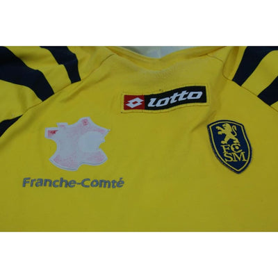 Maillot de football rétro domicile FC Sochaux-Montbéliard N°13 BRECHET 2007-2008 - Lotto - FC Sochaux-Montbéliard