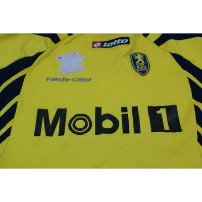 Maillot de football rétro domicile FC Sochaux-Montbéliard N°13 BRECHET 2007-2008 - Lotto - FC Sochaux-Montbéliard