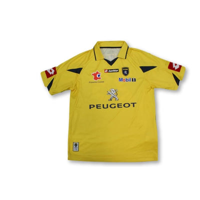 Maillot de football rétro domicile FC Sochaux-Montbéliard N°23 SAUGET 2010-2011 - Lotto - FC Sochaux-Montbéliard