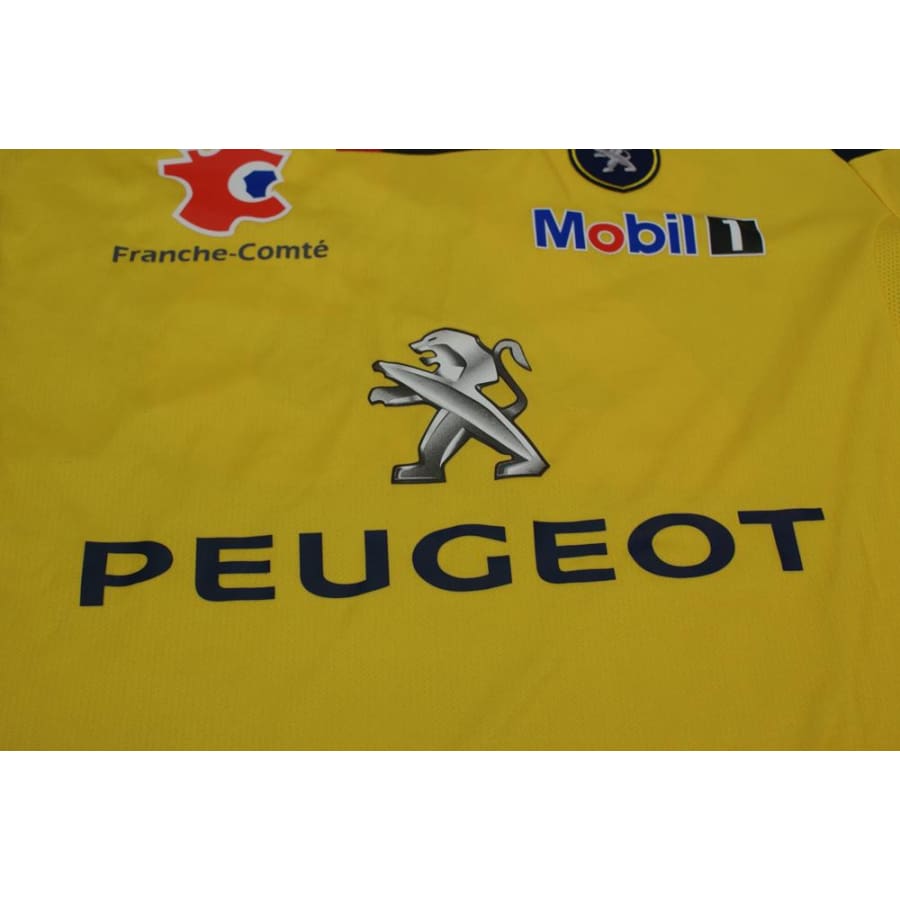 Maillot de football rétro domicile FC Sochaux-Montbéliard N°23 SAUGET 2010-2011 - Lotto - FC Sochaux-Montbéliard