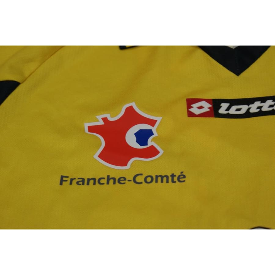 Maillot de football rétro domicile FC Sochaux-Montbéliard N°23 SAUGET 2010-2011 - Lotto - FC Sochaux-Montbéliard