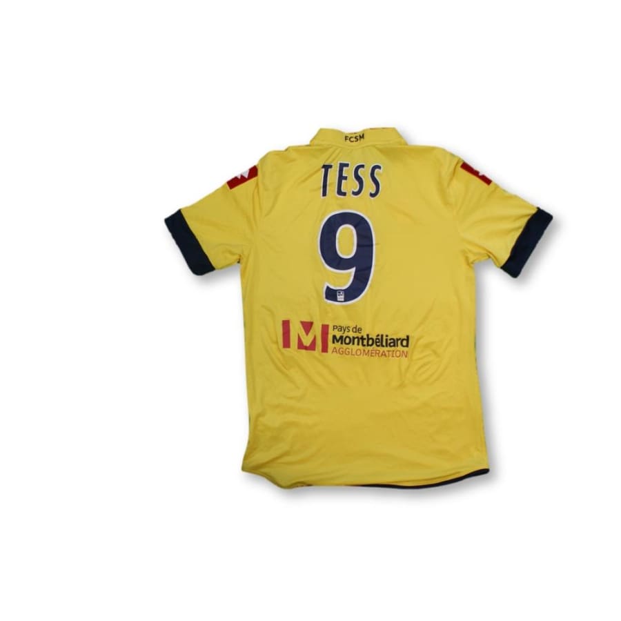 Maillot de football rétro domicile FC Sochaux-Montbéliard N°9 TESS 2013-2014 - Lotto - FC Sochaux-Montbéliard