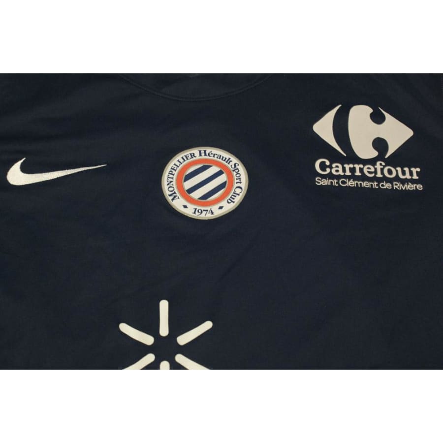 Maillot de football retro domicile féminin Montpellier Hérault SC N°4 TORRENT 2012-2013 - Nike - Montpellier Hérault SC