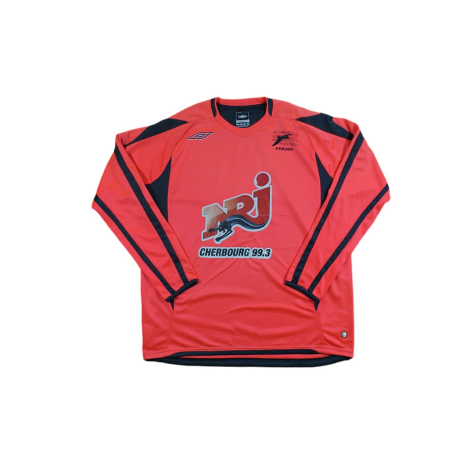 Maillot de football rétro domicile féminine AS Cherbourg N°4 années 2000 - Umbro - Autres championnats