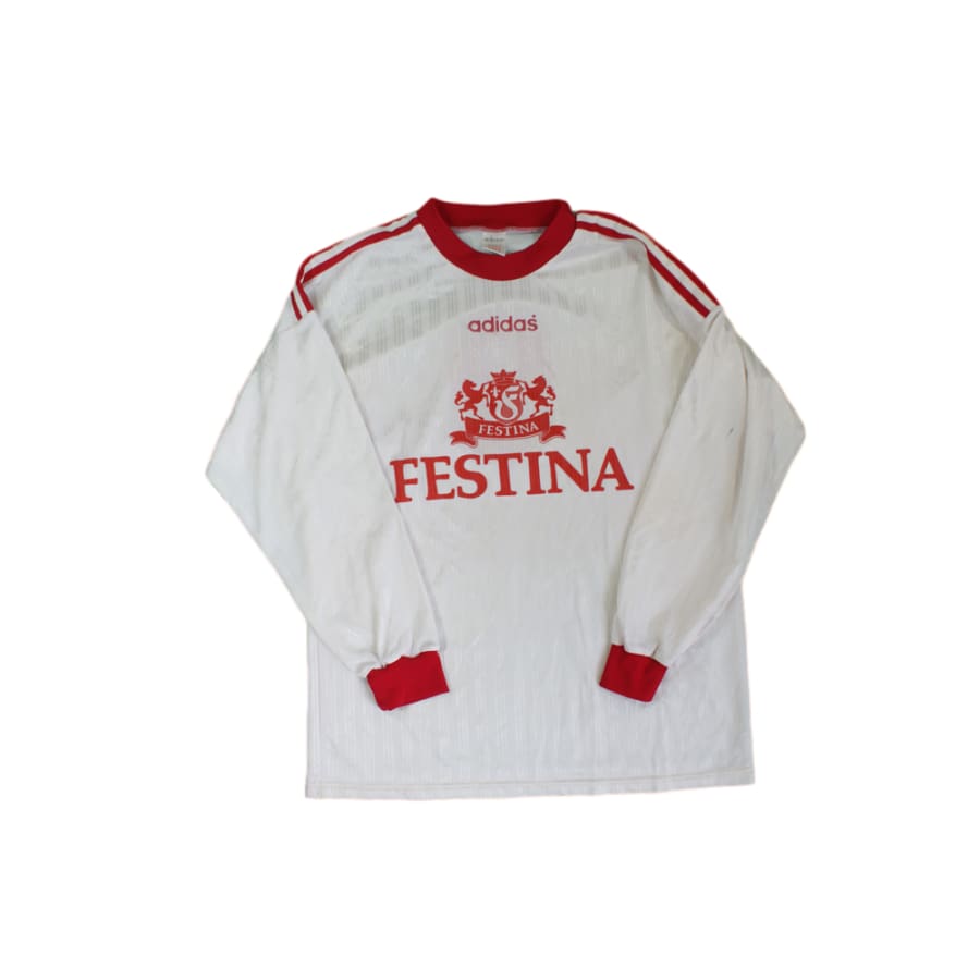 Maillot de football rétro domicile FESTINA N°9 années 1990 - Adidas - Autres championnats