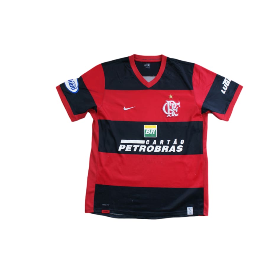 Maillot de football rétro domicile Flamengo années 2000 - Nike - Brésilien
