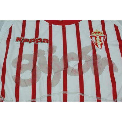 Maillot de football rétro domicile Gijon années 2010 - Kappa - Autres championnats