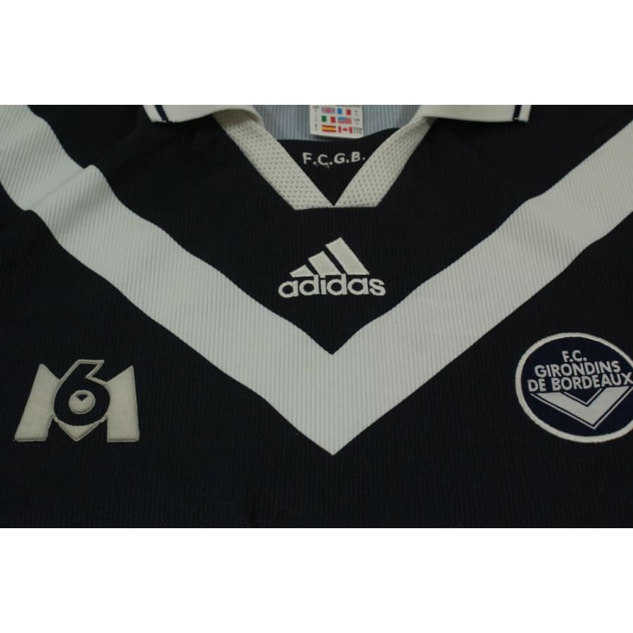 Maillot de football rétro domicile Girondins de Bordeaux 2000-2001 - Adidas - Girondins de Bordeaux