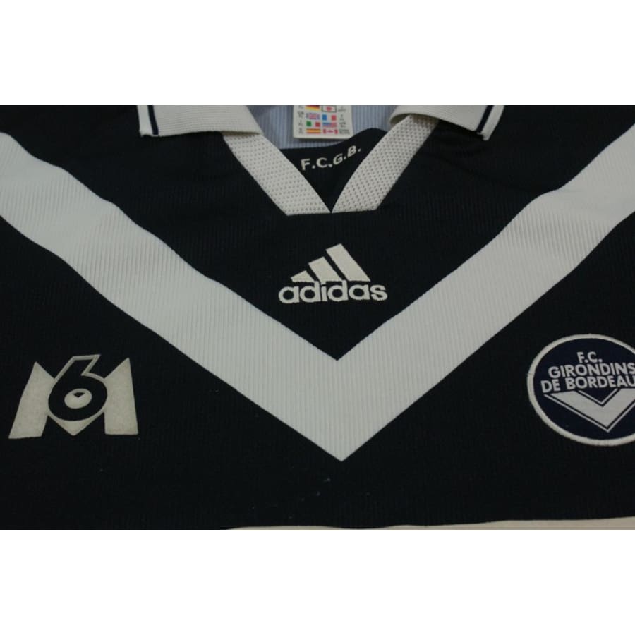 Maillot de football rétro domicile Girondins de Bordeaux 2000-2001 - Adidas - Girondins de Bordeaux