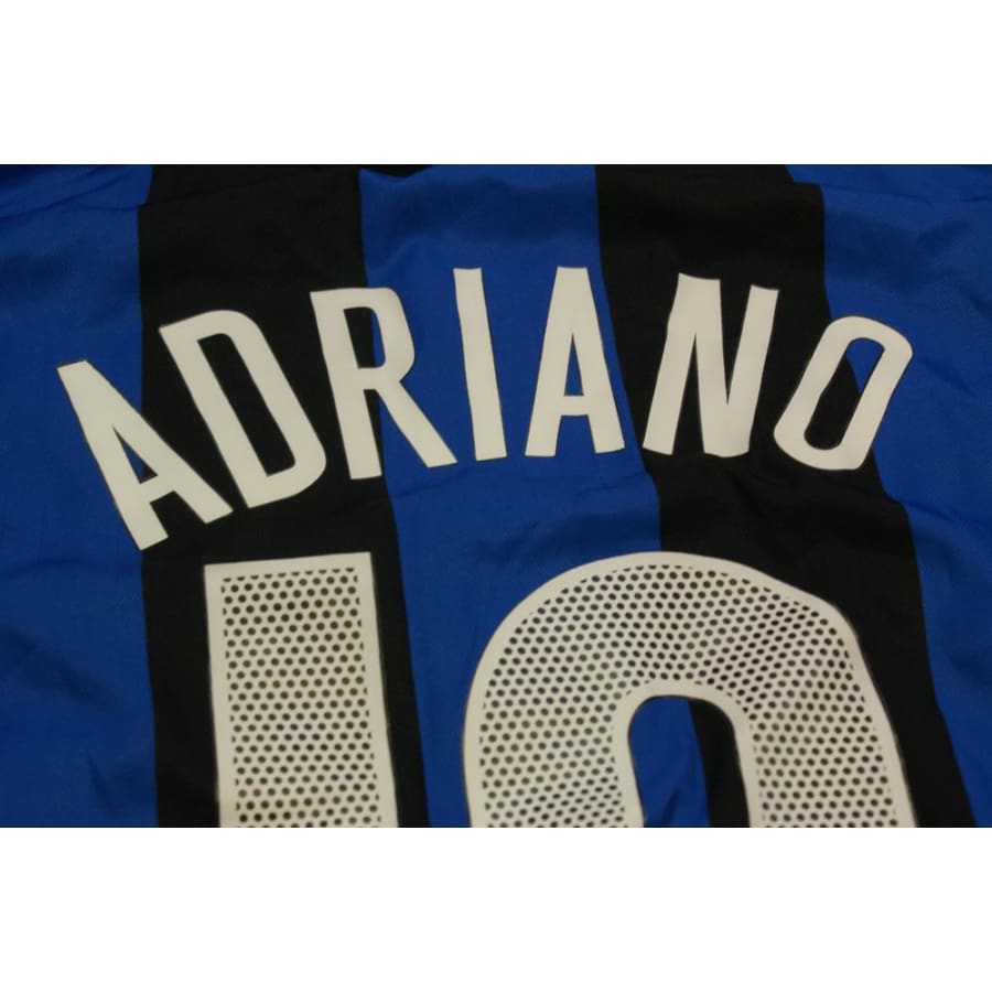 Maillot de football rétro domicile Inter Milan N°10 ADRIANO 2005-2006 - Nike - Inter Milan