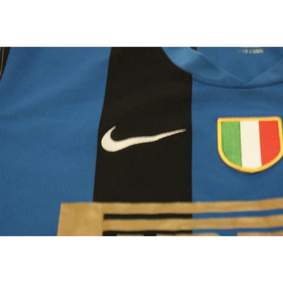 Maillot de football rétro domicile Inter Milan N°7 LEX 2008-2009 - Nike - Inter Milan