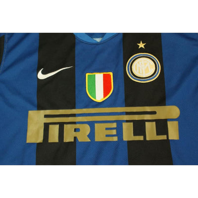 Maillot de football rétro domicile Inter Milan N°77 QUARESMA 2008-2009 - Nike - Inter Milan