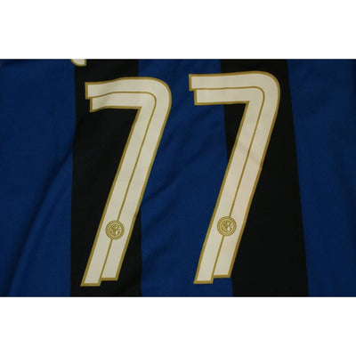 Maillot de football rétro domicile Inter Milan N°77 QUARESMA 2008-2009 - Nike - Inter Milan