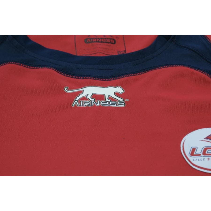 Maillot de football rétro domicile Lille LOSC 2006-2007 - Airness - LOSC