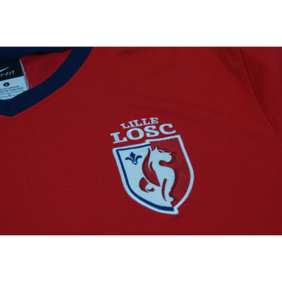 Maillot de football rétro domicile Lille LOSC 2013-2014 - Nike - LOSC