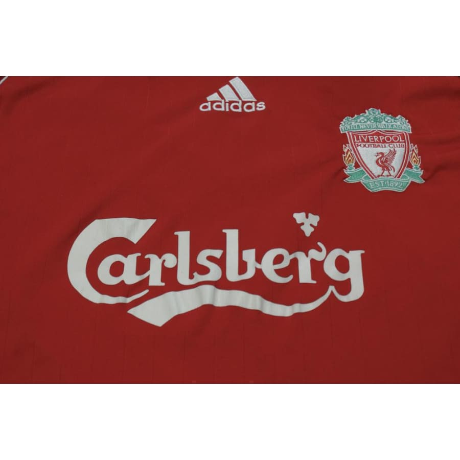 Maillot de football rétro domicile Liverpool FC N°8 Gerrard 2006-2007 - Adidas - FC Liverpool