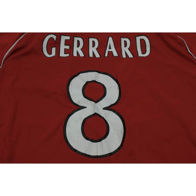 Maillot de football rétro domicile Liverpool FC N°8 Gerrard 2006-2007 - Adidas - FC Liverpool