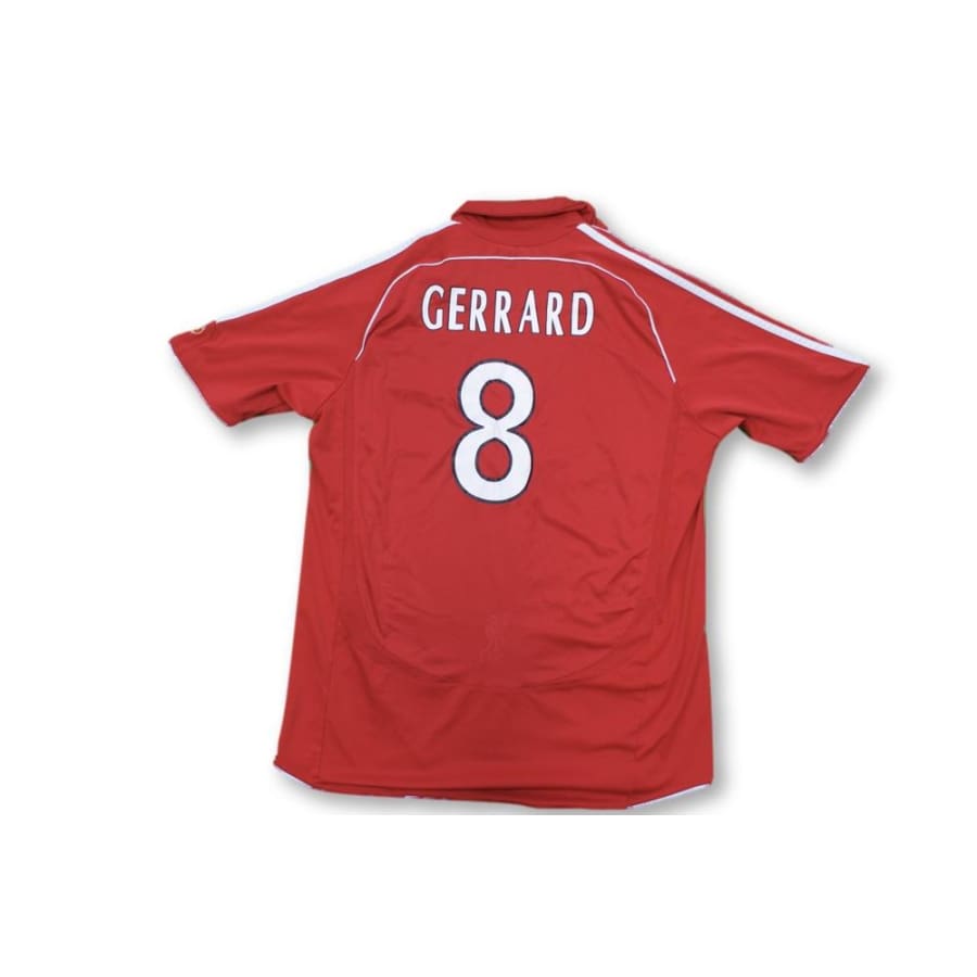 Maillot de football rétro domicile Liverpool FC N°8 Gerrard 2006-2007 - Adidas - FC Liverpool