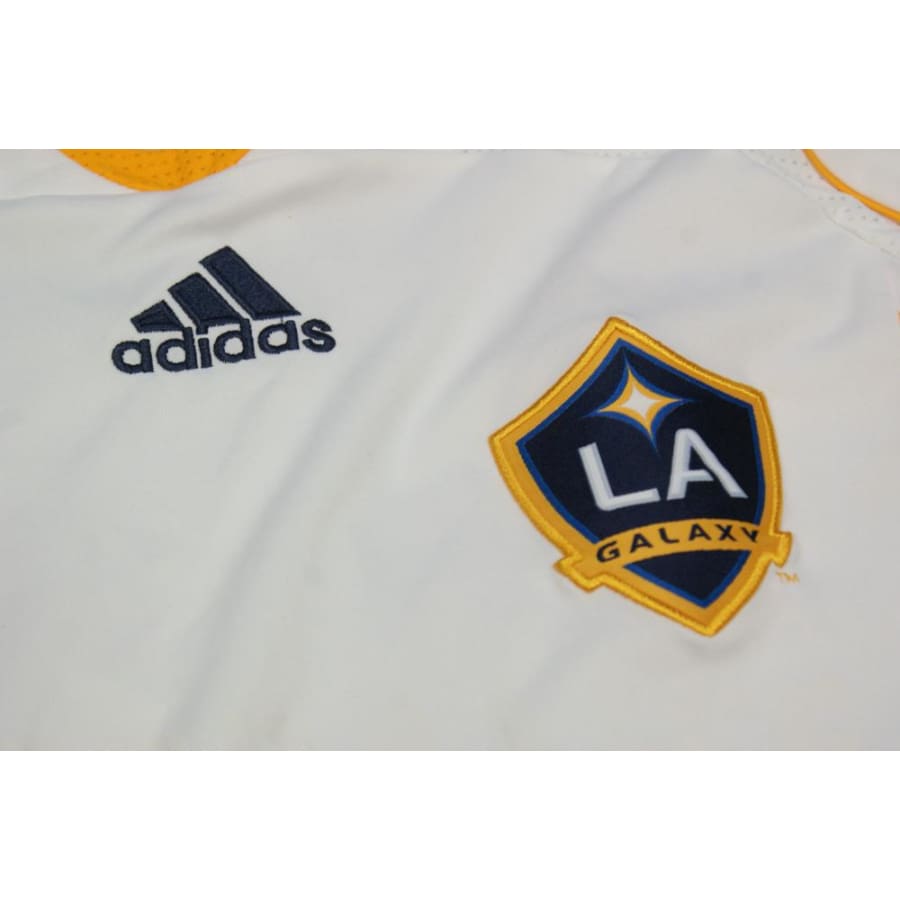 Maillot de football rétro domicile Los Angeles Galaxy N°23 BECKHAM 2007-2008 - Adidas - Américain