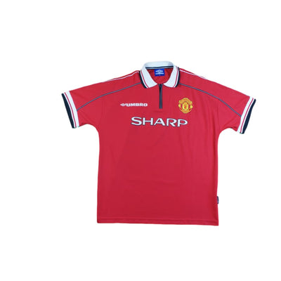 Maillot de football rétro domicile Manchester United 1998-1999 - Umbro - Manchester United