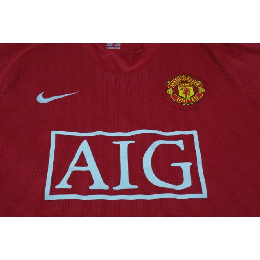 Maillot de football rétro domicile Manchester United 2007-2008 - Nike - Manchester United