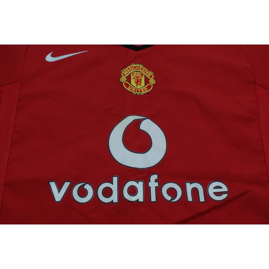 Maillot de football rétro domicile Manchester United N°10 V.Nistelrooy 2004-2005 - Nike - Manchester United