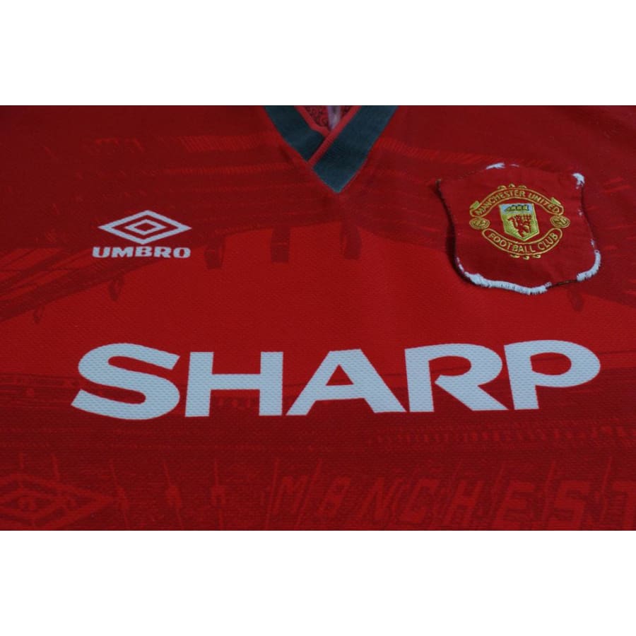 Maillot de football rétro domicile Manchester United N°11 GIGGS 1994-1995 - Umbro - Manchester United