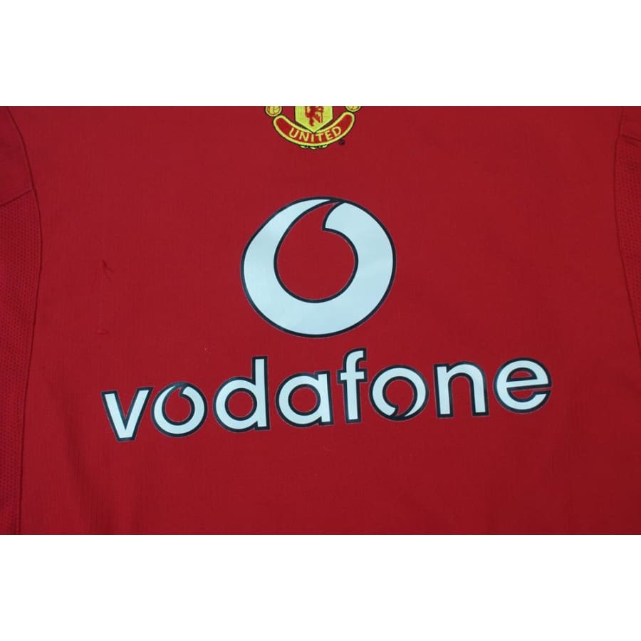 Maillot de football rétro domicile Manchester United N°13 JS PARK 2005-2006 - Nike - Manchester United