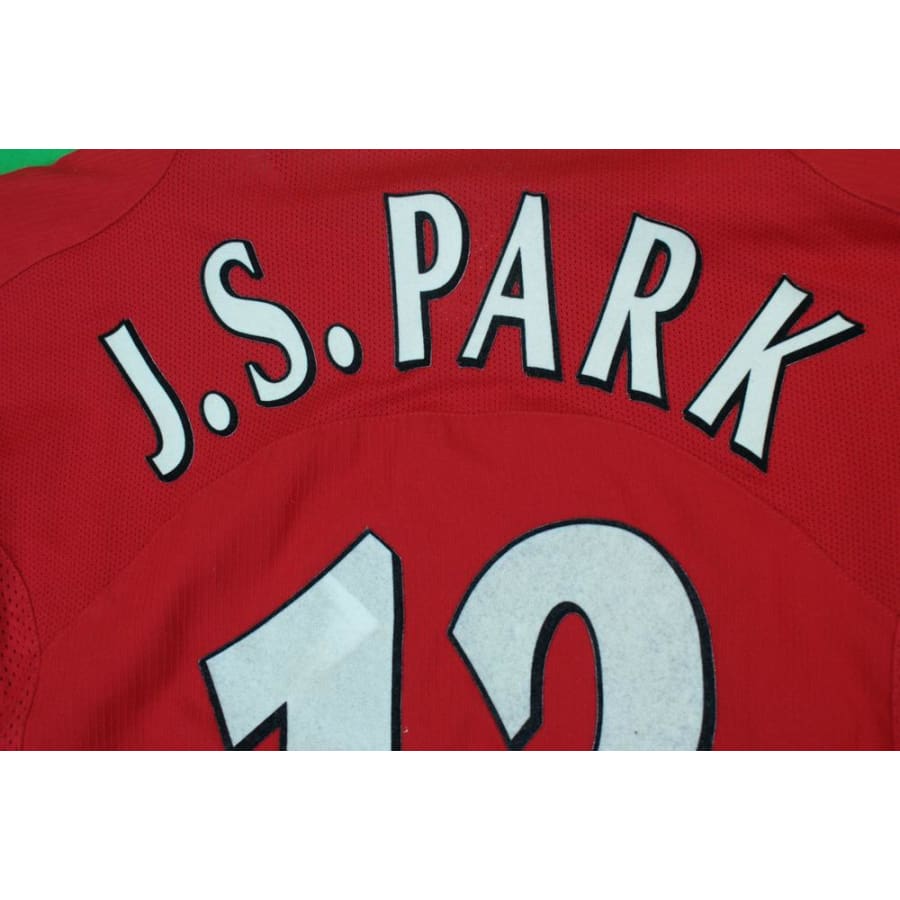 Maillot de football rétro domicile Manchester United N°13 JS PARK 2005-2006 - Nike - Manchester United