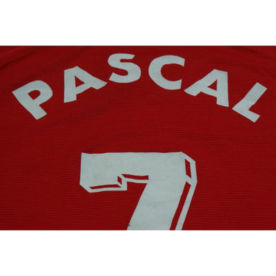 Maillot de football rétro domicile Manchester United N°7 PASCAL 2000-2001 - Umbro - Manchester United