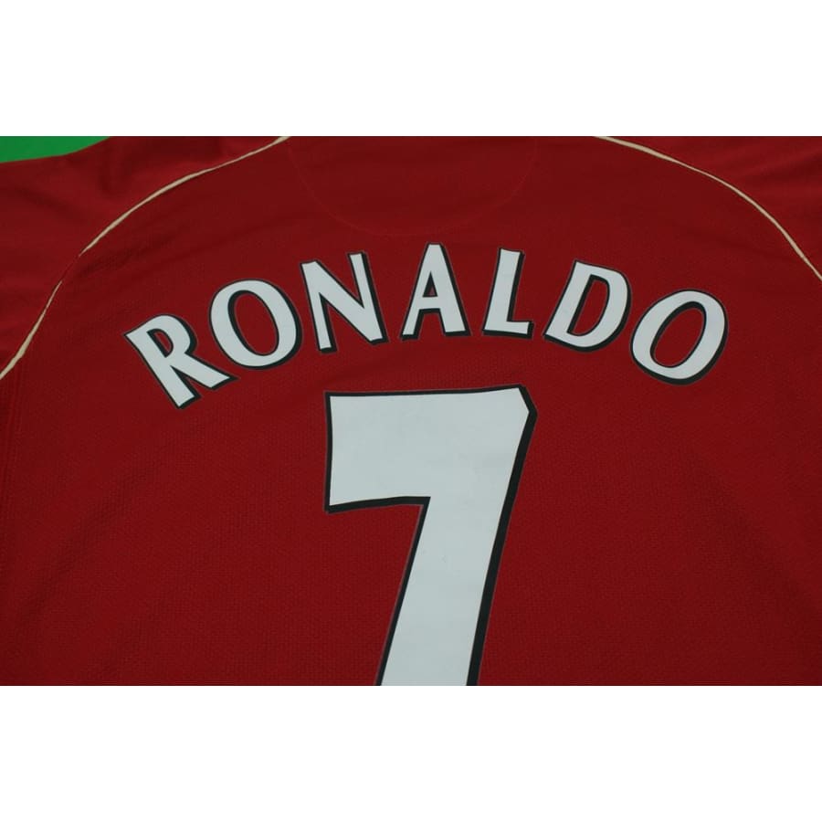 Maillot de football rétro domicile Manchester United N°7 RONALDO 2006-2007 - Nike - Manchester United