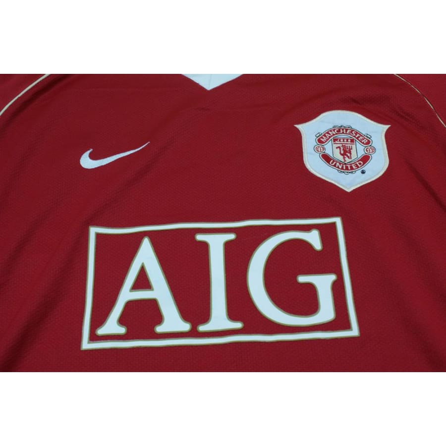 Maillot de football rétro domicile Manchester United N°7 RONALDO 2006-2007 - Nike - Manchester United