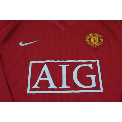 Maillot de football rétro domicile Manchester United N°99 HIMSELF 2007-2008 - Nike - Manchester United