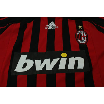 Maillot de football rétro domicile Milan AC 2007-2008 - The Football Market Maillots de foot vintage / rétro