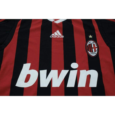 Maillot de football retro domicile Milan AC 2009-2010 - Adidas - Milan AC