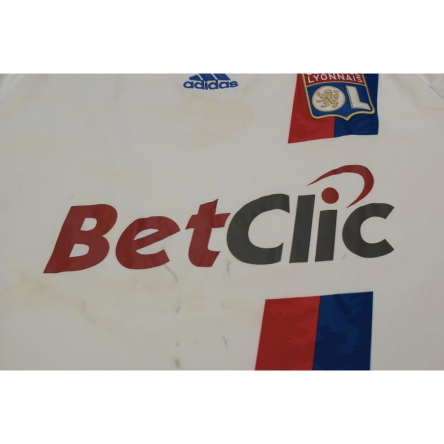 Maillot de football rétro domicile Olympique Lyonnais 2010-2011 - Adidas - Olympique Lyonnais