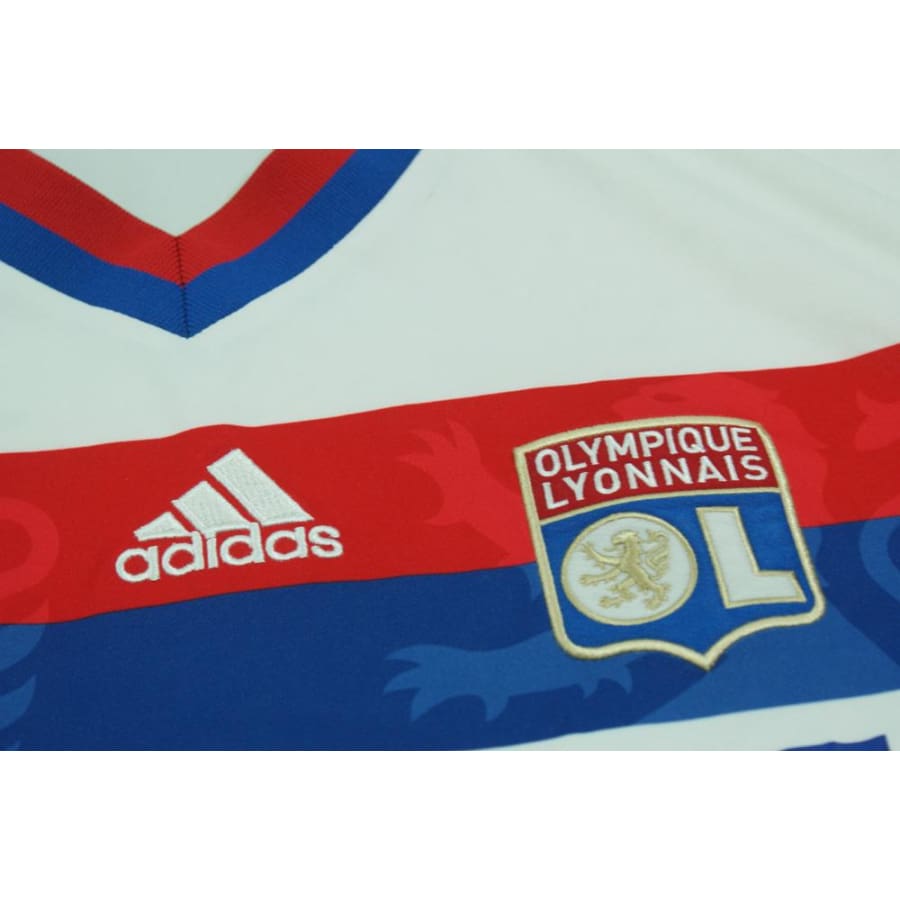 Maillot de football rétro domicile Olympique Lyonnais 2011-2012 - Adidas - Olympique Lyonnais