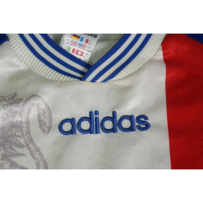 Maillot de football rétro domicile Olympique Lyonnais années 1990 - Adidas - Olympique Lyonnais