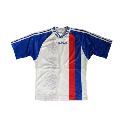 Maillot de football rétro domicile Olympique Lyonnais années 1990 - Adidas - Olympique Lyonnais