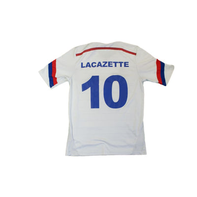 Maillot de football rétro domicile Olympique Lyonnais N°10 LACAZETTE 2014-2015 - Adidas - Olympique Lyonnais