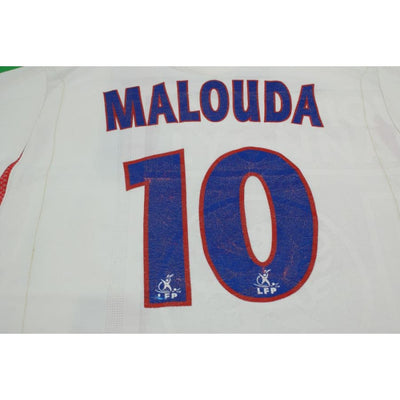 Maillot de football rétro domicile Olympique Lyonnais N°10 MALOUDA 2006-2007 - Umbro - Olympique Lyonnais