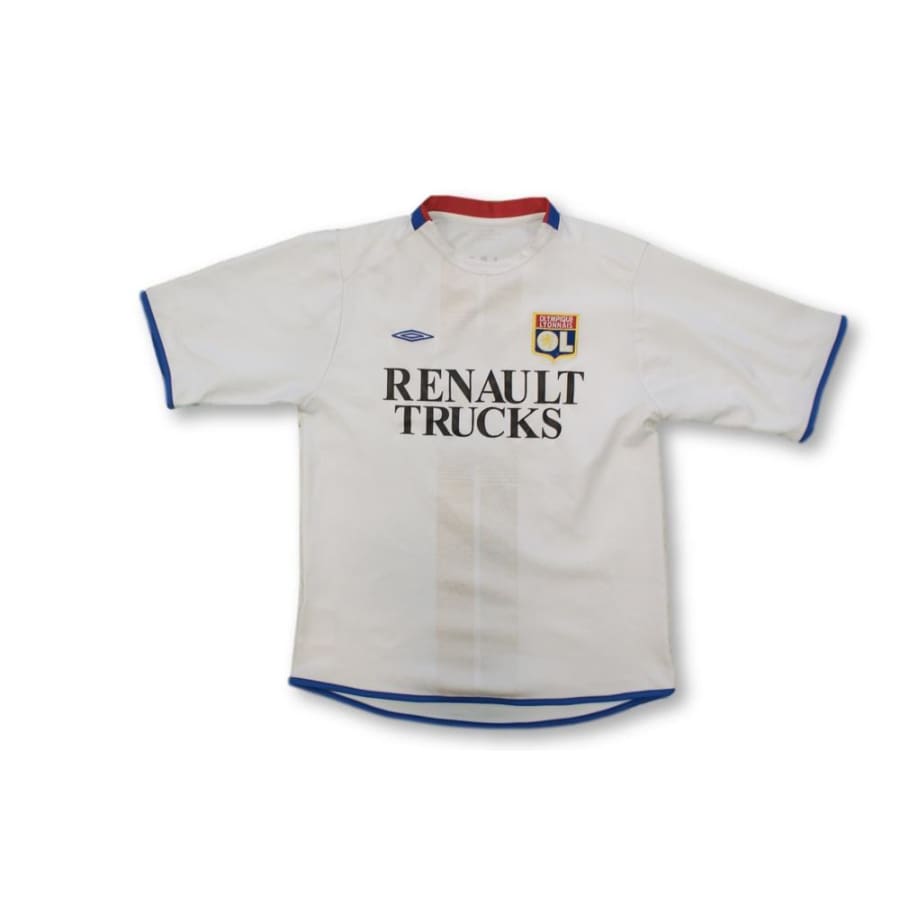 Maillot de football rétro domicile Olympique Lyonnais N°8 JUNINHO 2004-2005 - Umbro - Olympique Lyonnais