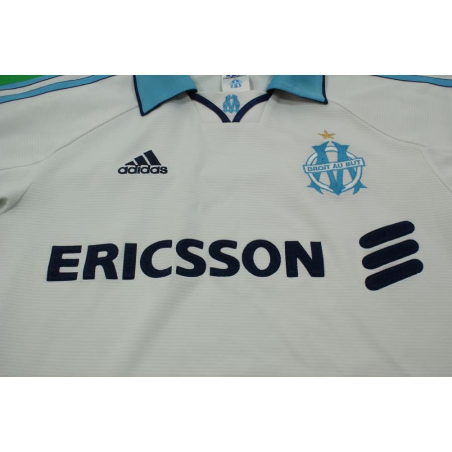 Maillot de football rétro domicile Olympique de Marseille 1998-1999 - Adidas - Olympique de Marseille