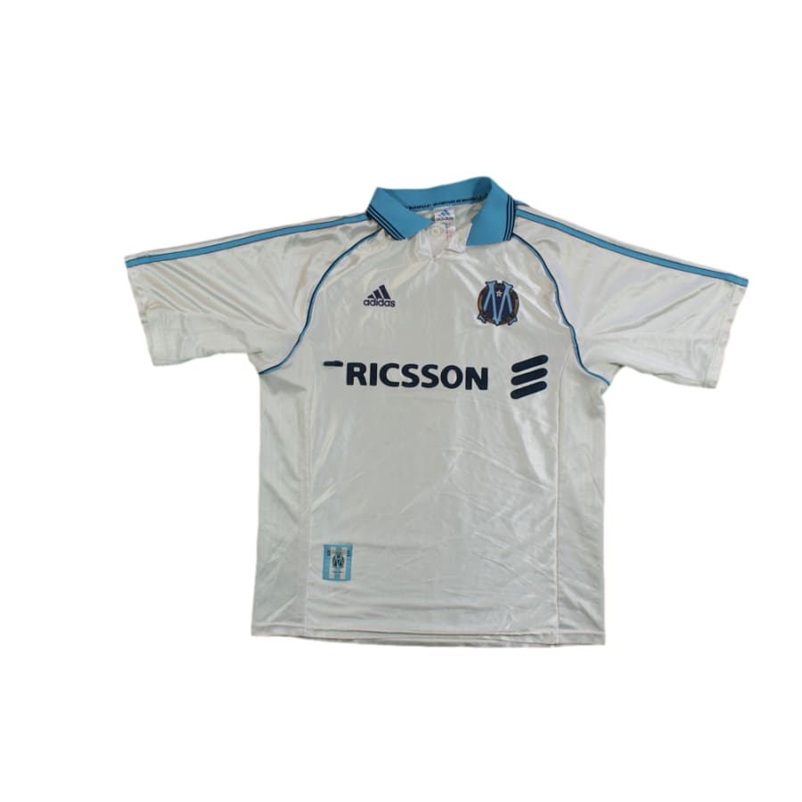 Maillot de football rétro domicile Olympique de Marseille 1998-1999 - Adidas - Olympique de Marseille