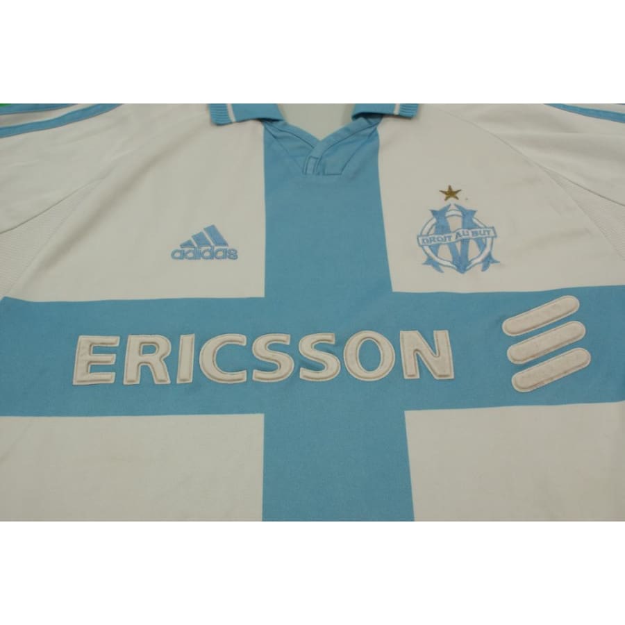 Maillot de football rétro domicile Olympique de Marseille 2000-2001 - Adidas - Olympique de Marseille